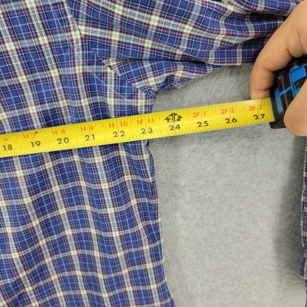 Polo Ralph Lauren Custom Fit Shirt Men's Extra Large XL Plaid Button Collared - Picture 9 of 10